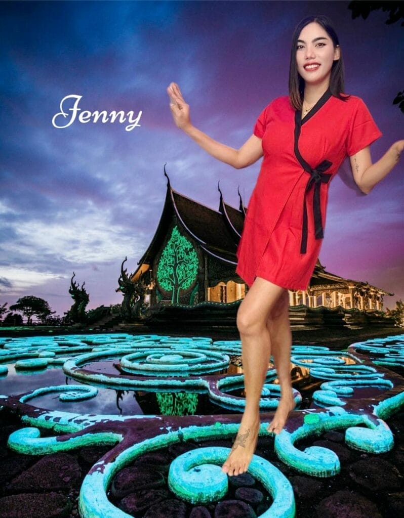 Jenny, Massaggiatrice thailandese a Milano. Esperta massaggio thai con formazione a Bangkok. Opera presso il centro massaggi Energy Thai in viale Umbria 52 a Milano.