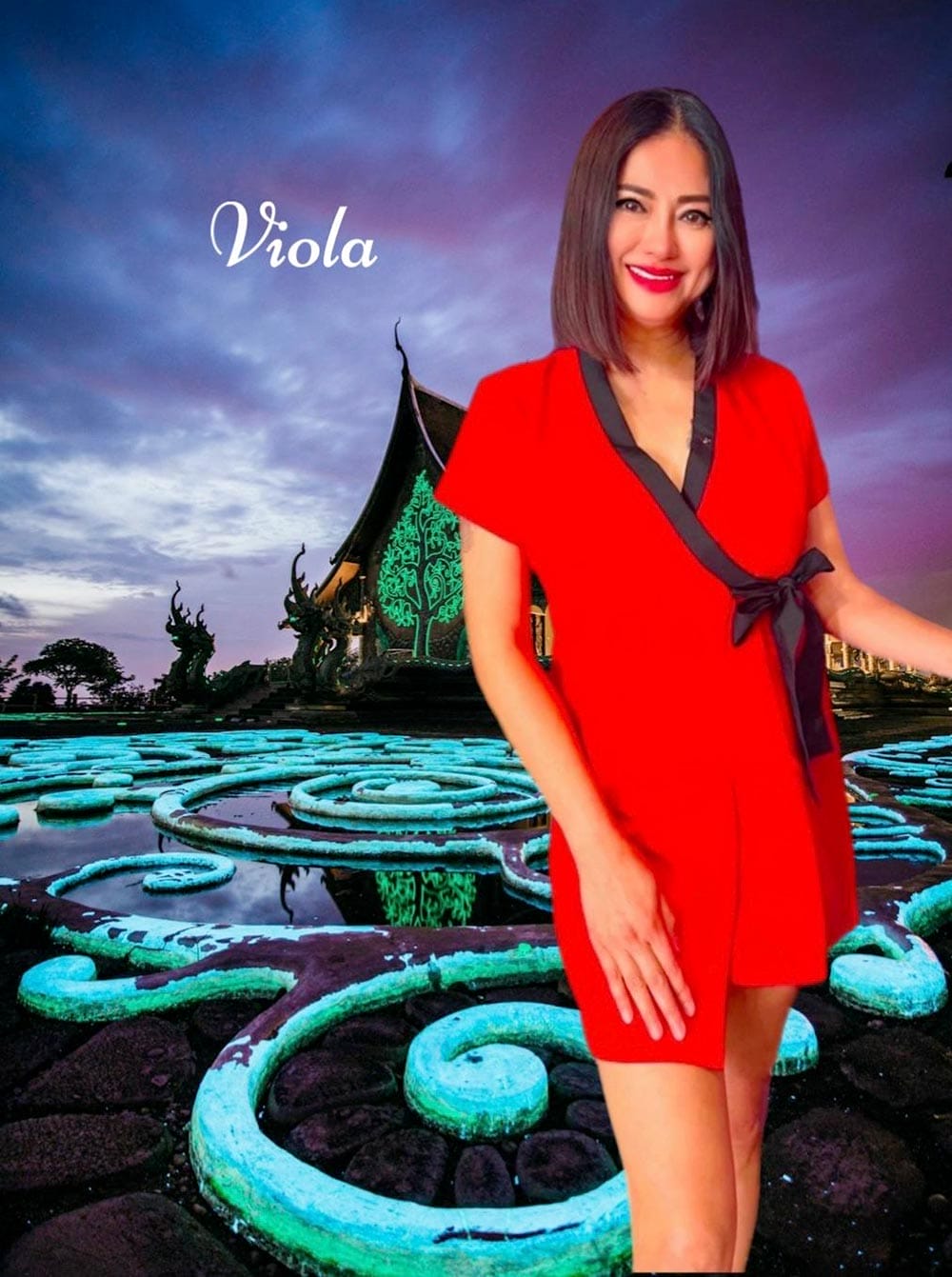 Massaggiatrice Thai a Milan. Versatile con esperienza in multiple tecniche. Viola personalizza ogni trattamento secondo le tue specifiche esigenze. Opera presso il centro massaggi Energy Thai in viale Umbria 52 a Milano.